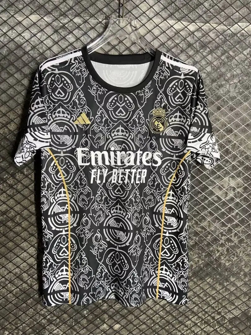 Maillot 24/25 Real Madrid Noir Spécial L'Univers Du Maillot