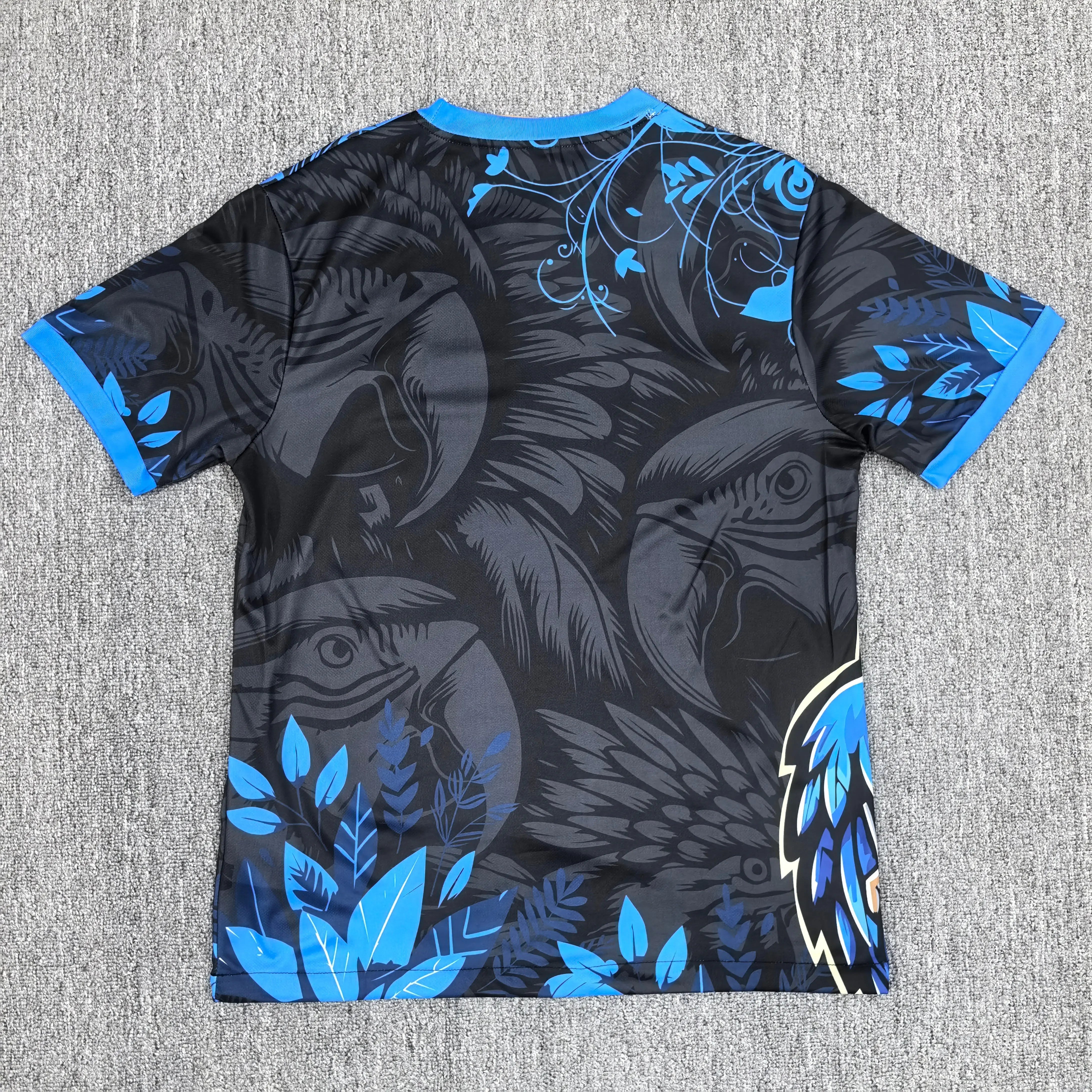 Maillot Brésil bleu édition spéciale "Parrot" 2024 kronosfoot