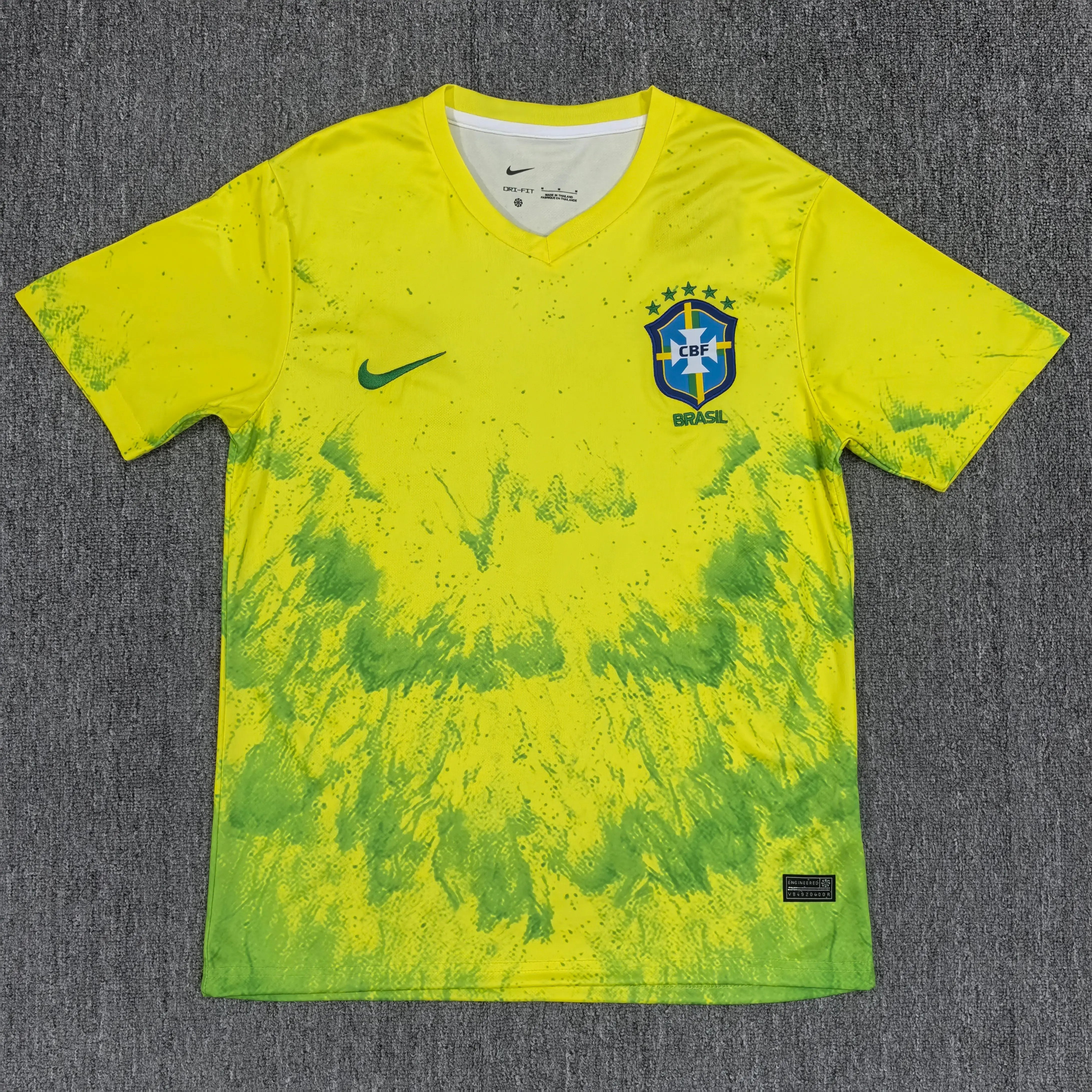 Maillot Brésil aquarelle 2024/25 kronosfoot