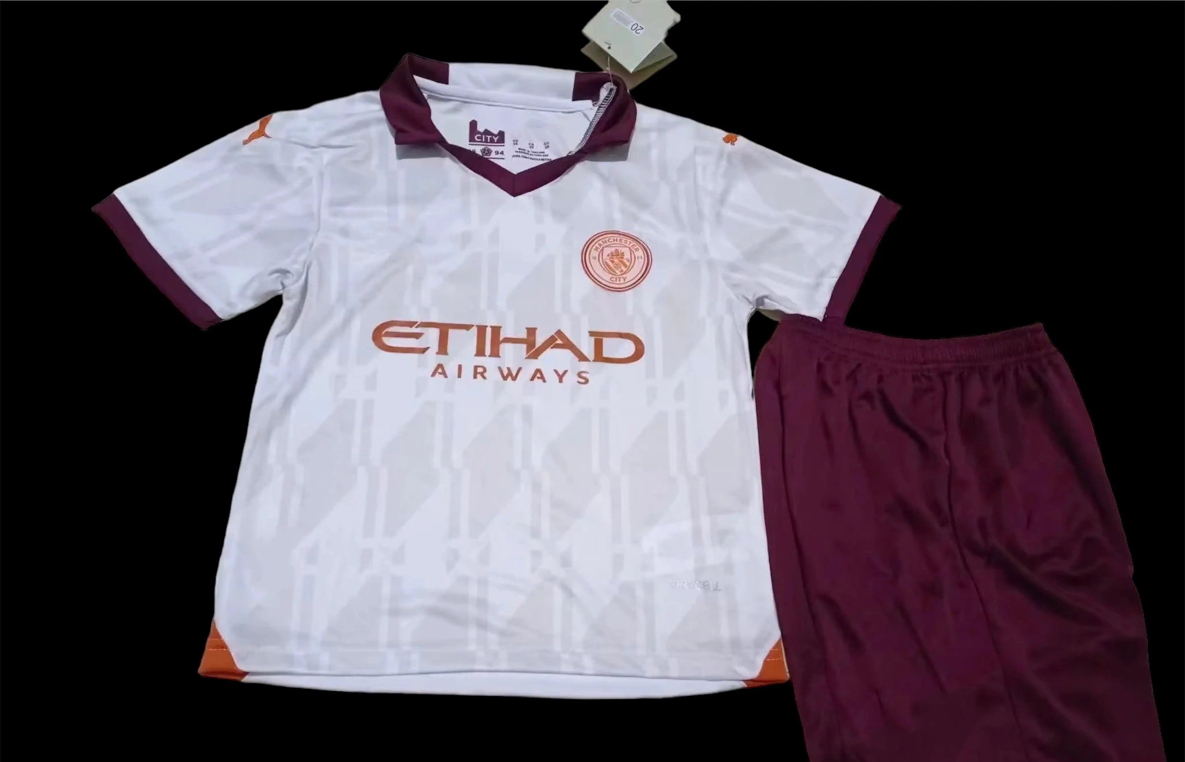 Manchester City maillot Extérieur ensemble Enfant 2023 2024 L'Univers Du Maillot