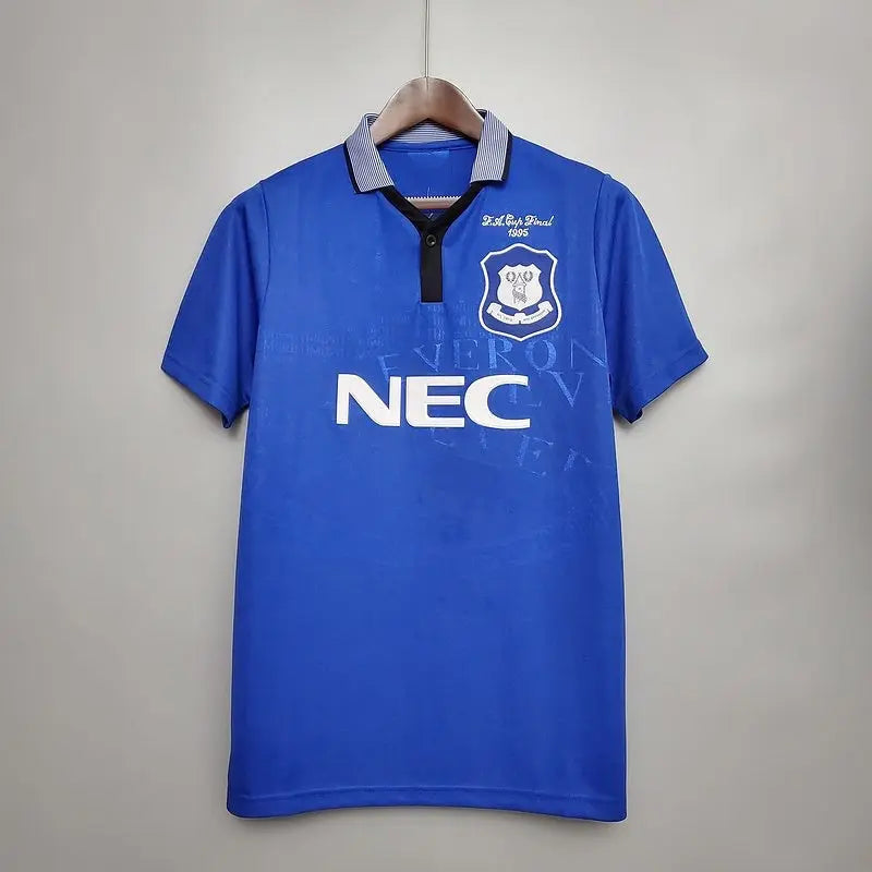 Everton maillot Domicile Retro 1994 1995 L'Univers Du Maillot