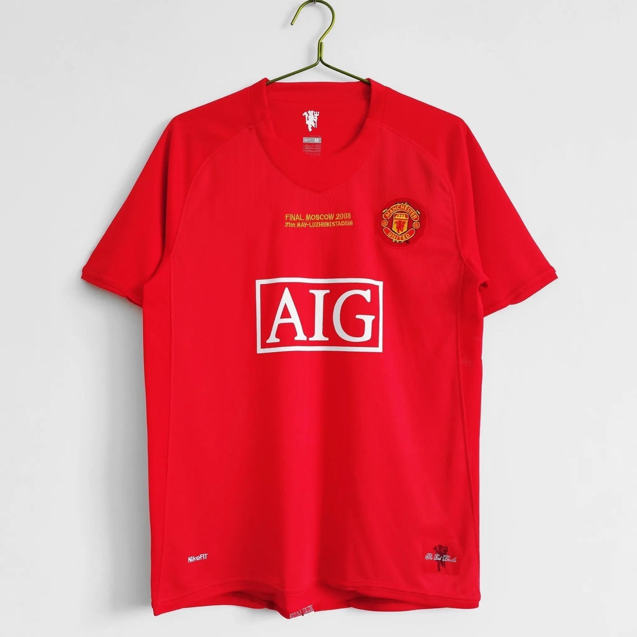 Manchester United maillot Domicile 2007 2008 L'Univers Du Maillot