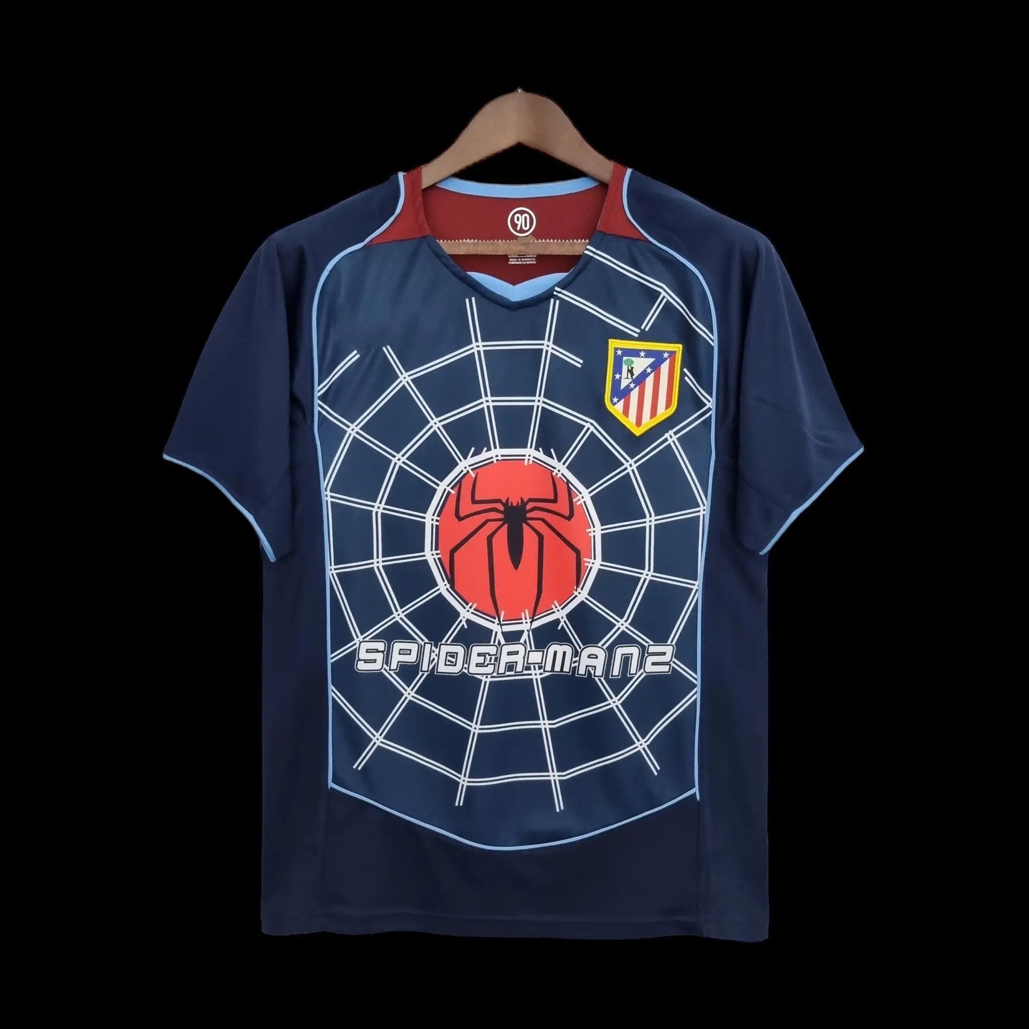 Atlético de Madrid maillot Retro Édition Spiderman 2004 2005 L'Univers Du Maillot