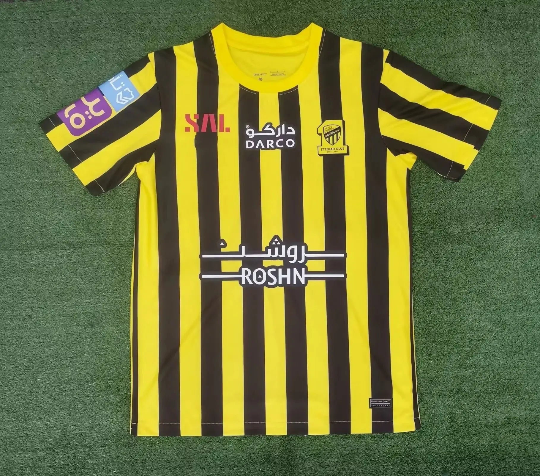Arabie Saoudite Al-Ittihad maillot Domicile 2023 2024 L'Univers Du Maillot