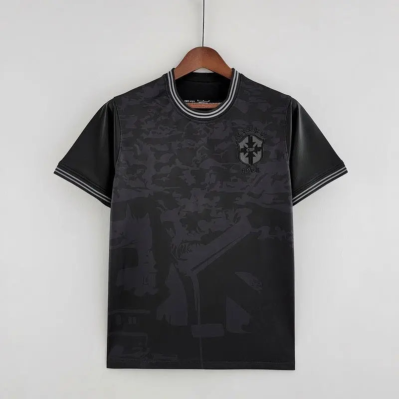 Brésil maillot Full Black 2022 L'Univers Du Maillot