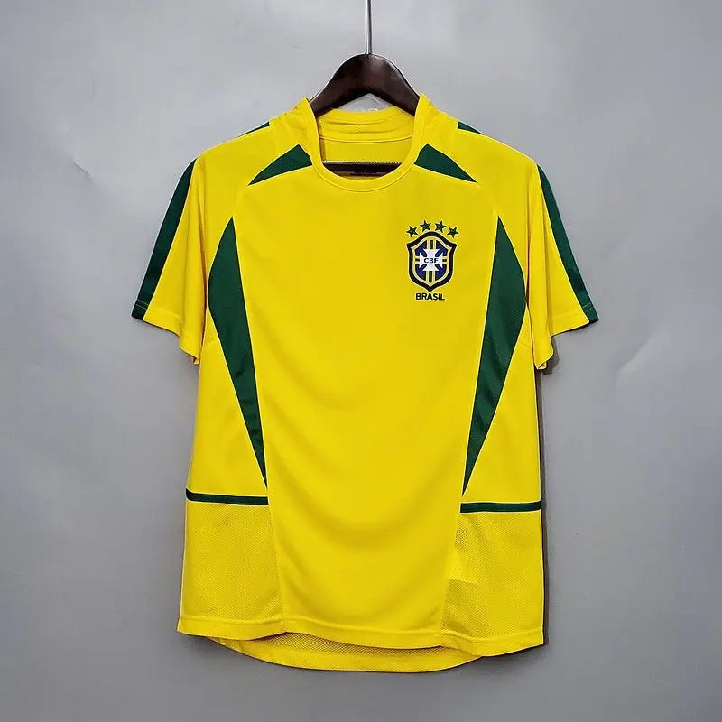 Brésil maillot Domicile Retro 2002 L'Univers Du Maillot