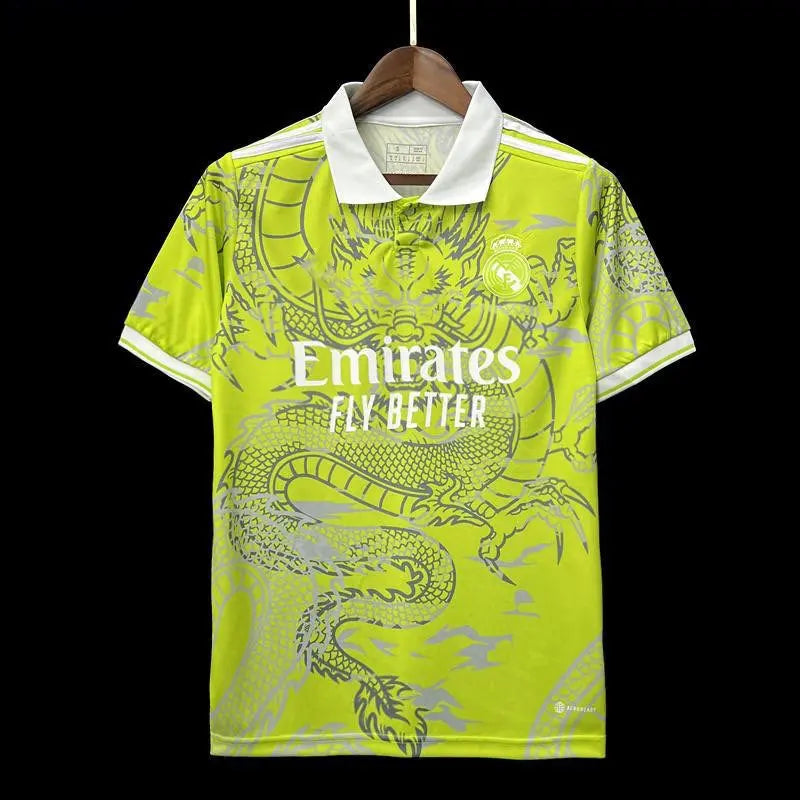 Réal Madrid maillot Dragon Vert 2023 2024 L'Univers Du Maillot