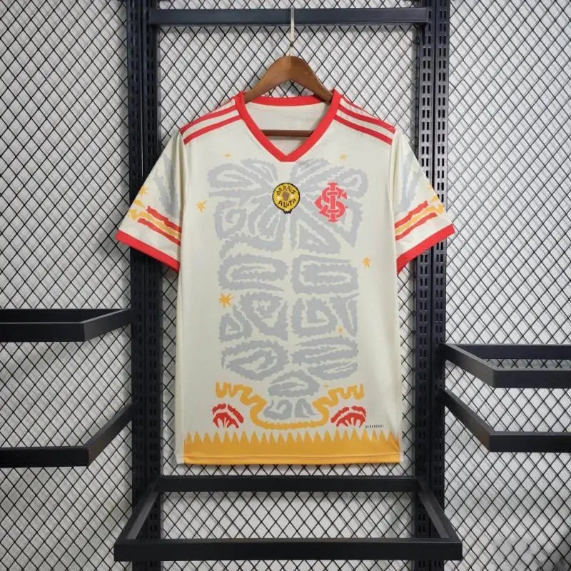 Cruzeiro maillot Édition spéciale Beige-Rouge 2023 2024 L'Univers Du Maillot