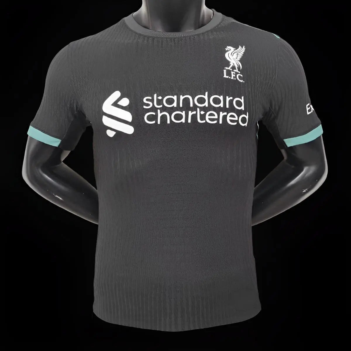 Liverpool maillot extérieur version Player Totalement Noir 2023 2024 L'Univers Du Maillot