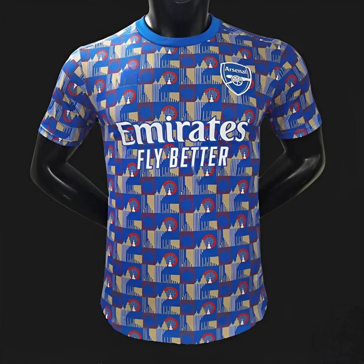 Arsenal maillot PRE-MATCH version Player 2023 2024 L'Univers Du Maillot