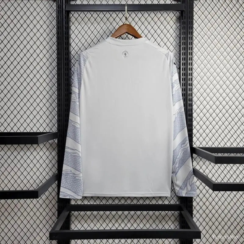 Maillot 24/25 Manchester City Puma Dragon Blanc Long L'Univers Du Maillot