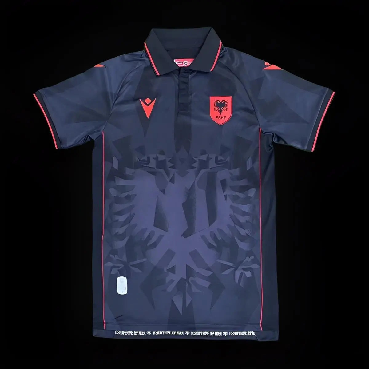 Maillot 24/25 Albanie Noir L'Univers Du Maillot