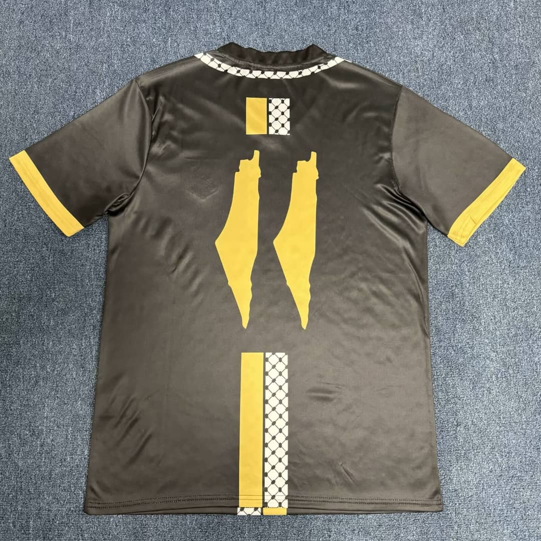 Maillot 24/25 Palestina Noir Spécial L'Univers Du Maillot