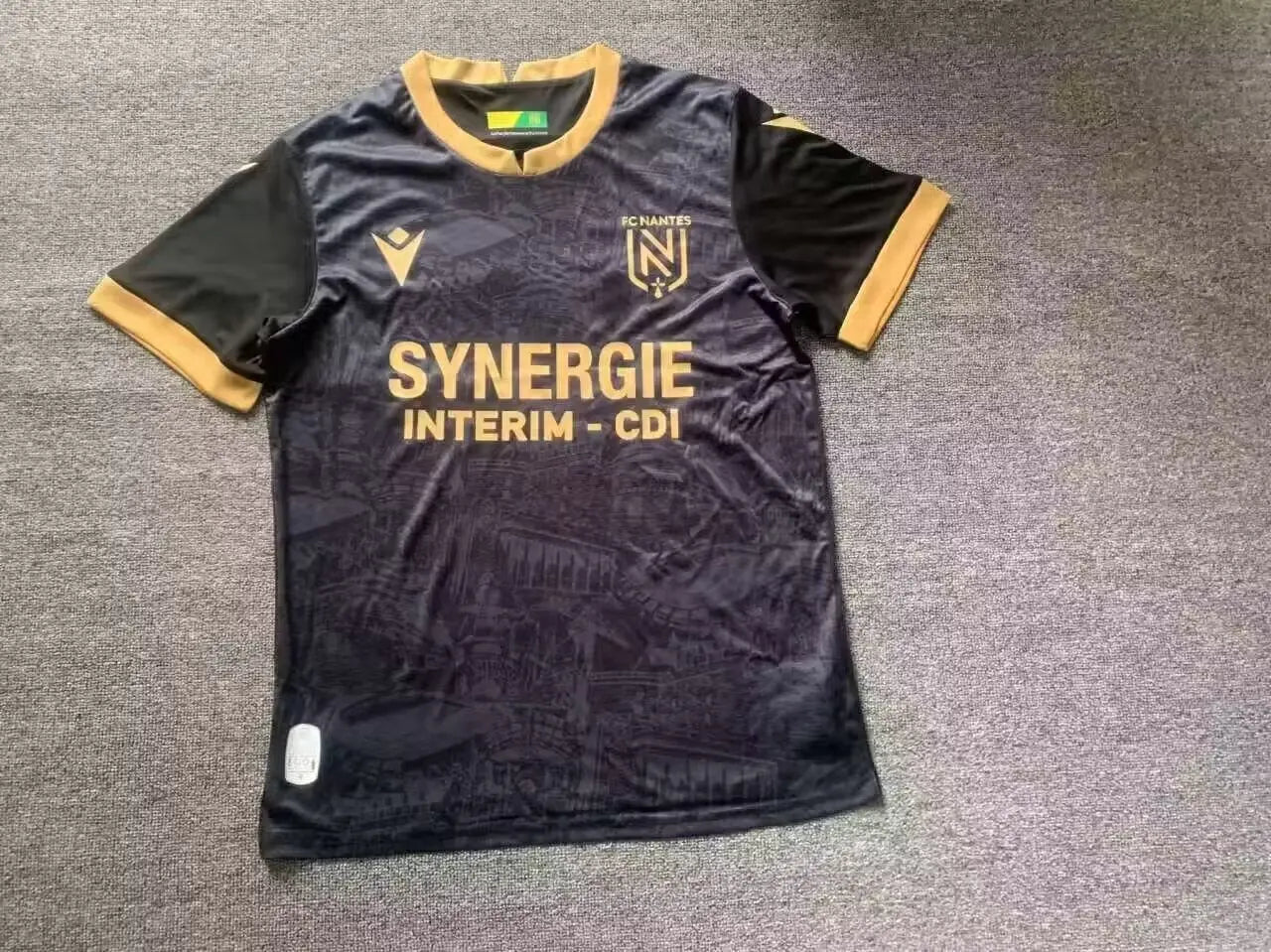 Le Coq Sportif × Streetwear × Vintage VERY RARE LE COQ SPORTIF FC STOK CITY SOCCER JERSEY Y2K Le Coq Sportif × Streetwear × Vintage VERY RARE LE COQ SPORTIF FC STOK CITY SOCCER JERSEY Y2K