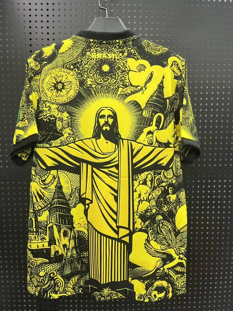 Maillot 24/25 Brésil Jaune Spécial L'Univers Du Maillot