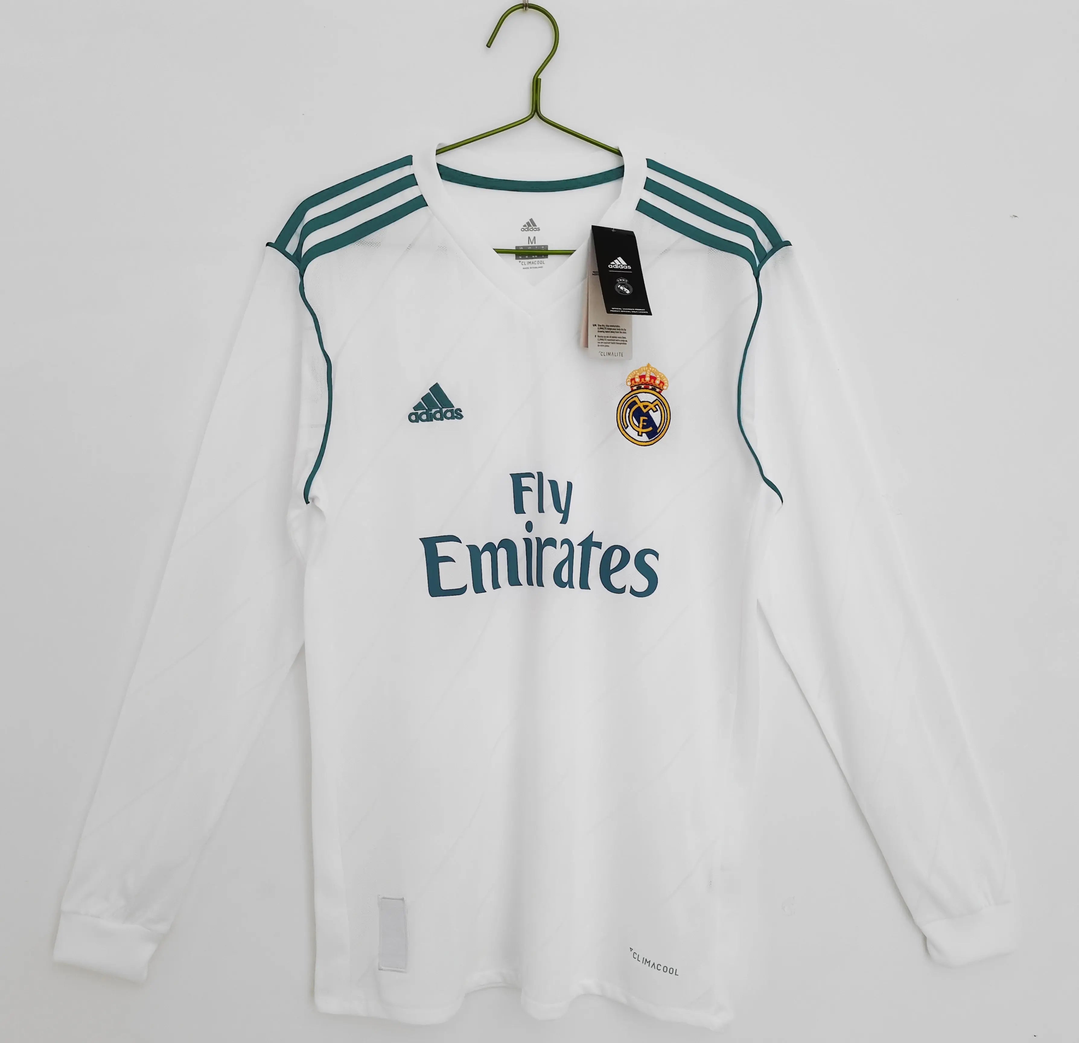  Maillot 17/18 Real Madrid Manches Longues L'Univers Du Maillot