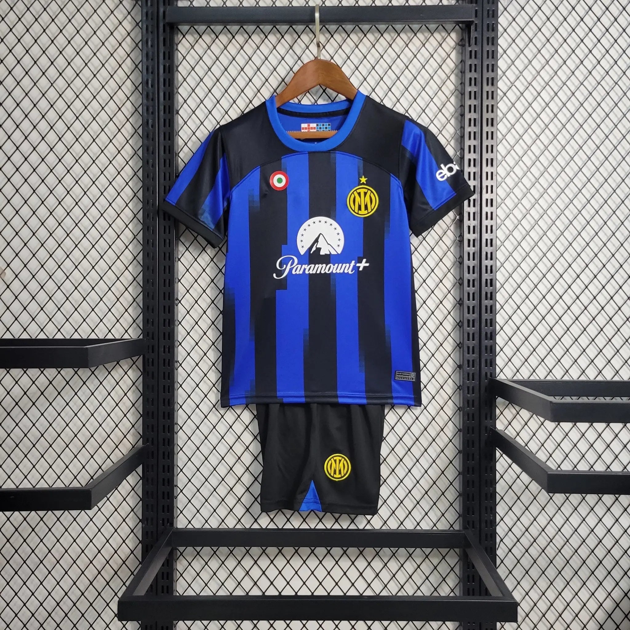 Inter Milan maillot Domicile ensemble Enfant 2023 2024 L'Univers Du Maillot