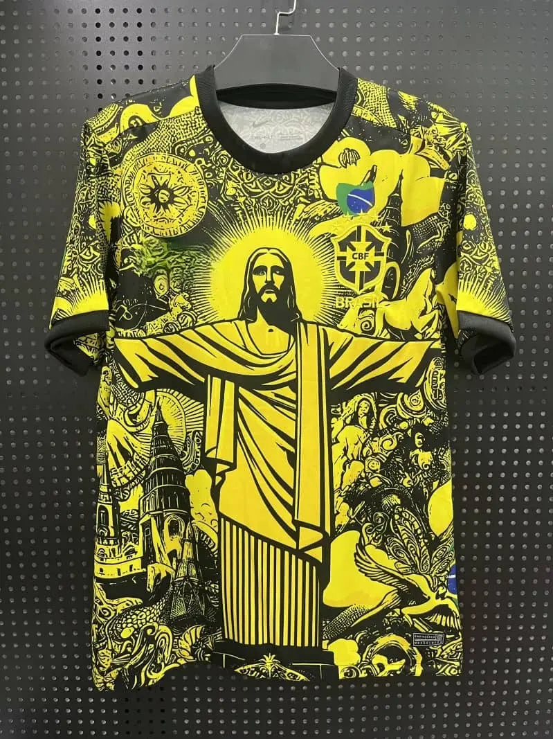 Maillot 24/25 Brésil Jaune Spécial L'Univers Du Maillot