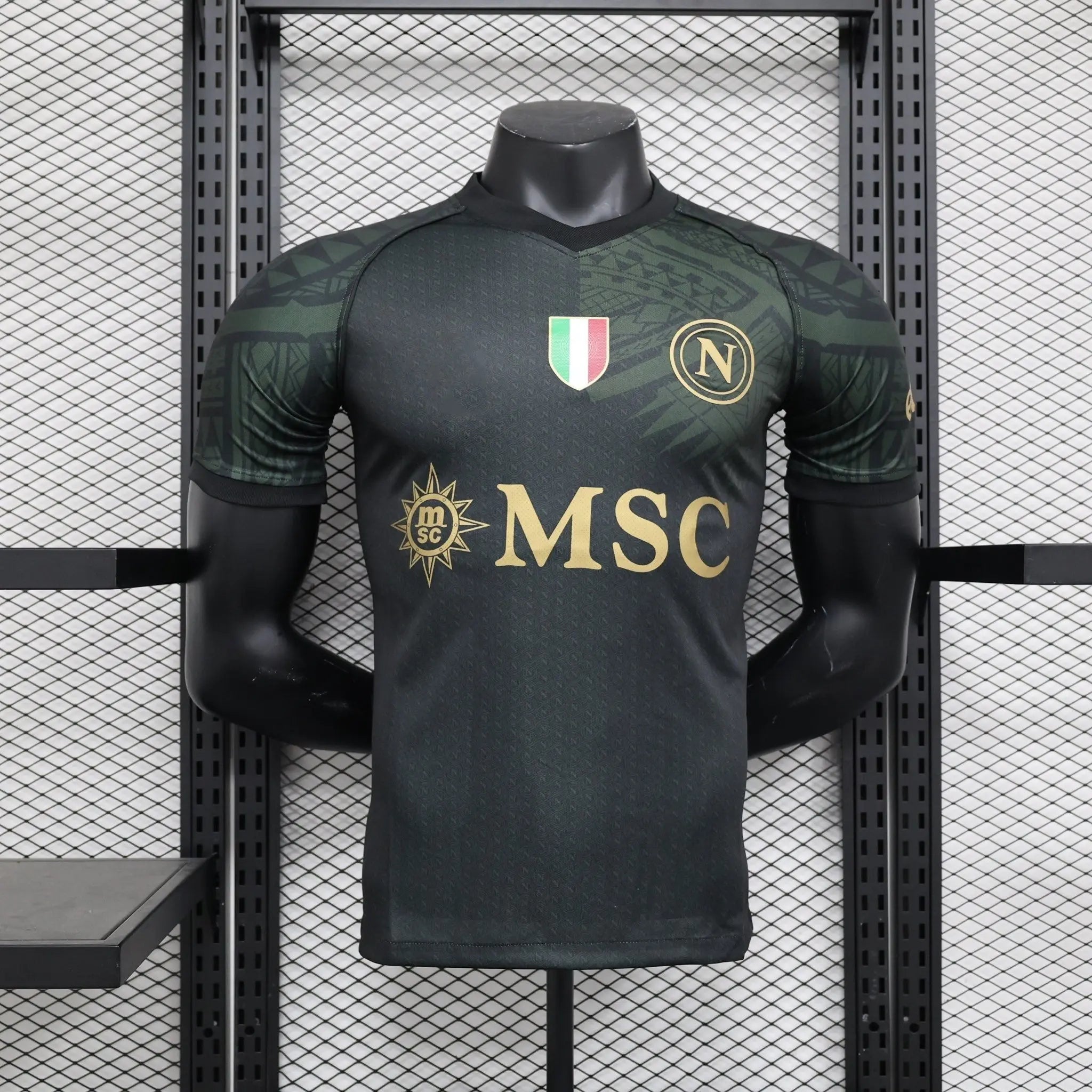 Naples maillot Édition spéciale version Player Vert Foncé 2023 2024 L'Univers Du Maillot