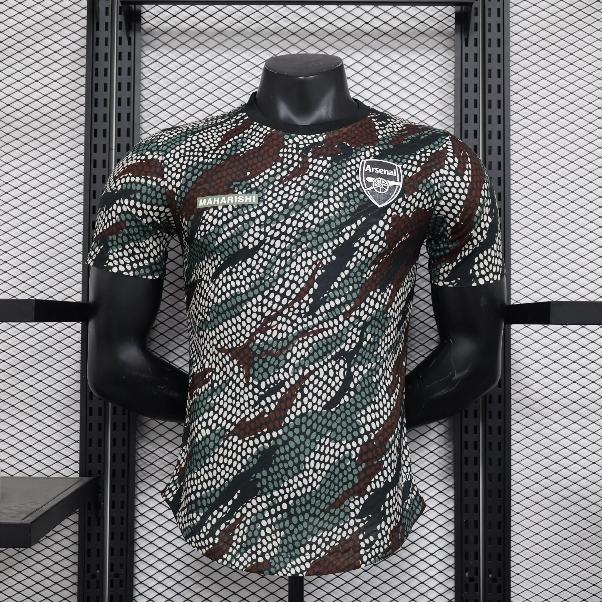 Arsenal x MAHARISHI maillot Édition limitée 2023 2024 L'Univers Du Maillot