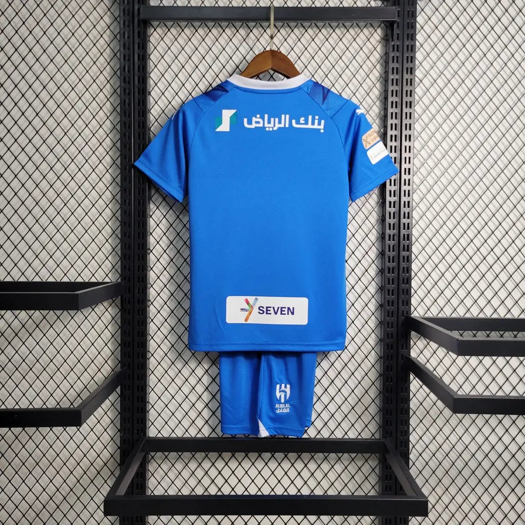 Arabie Saoudite Al-Hilal maillot Domicile ensemble Enfant 2023 2024 L'Univers Du Maillot