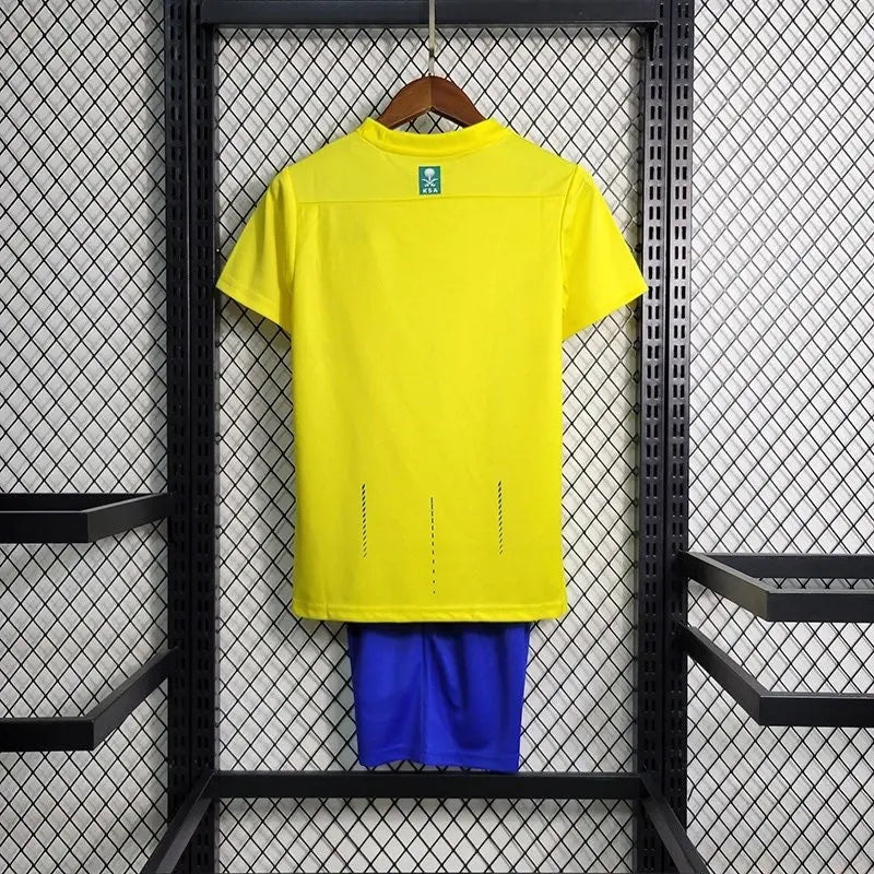 Arabie Saoudite Al-Nassr maillot Domicile ensemble Enfant 2023 2024 L'Univers Du Maillot