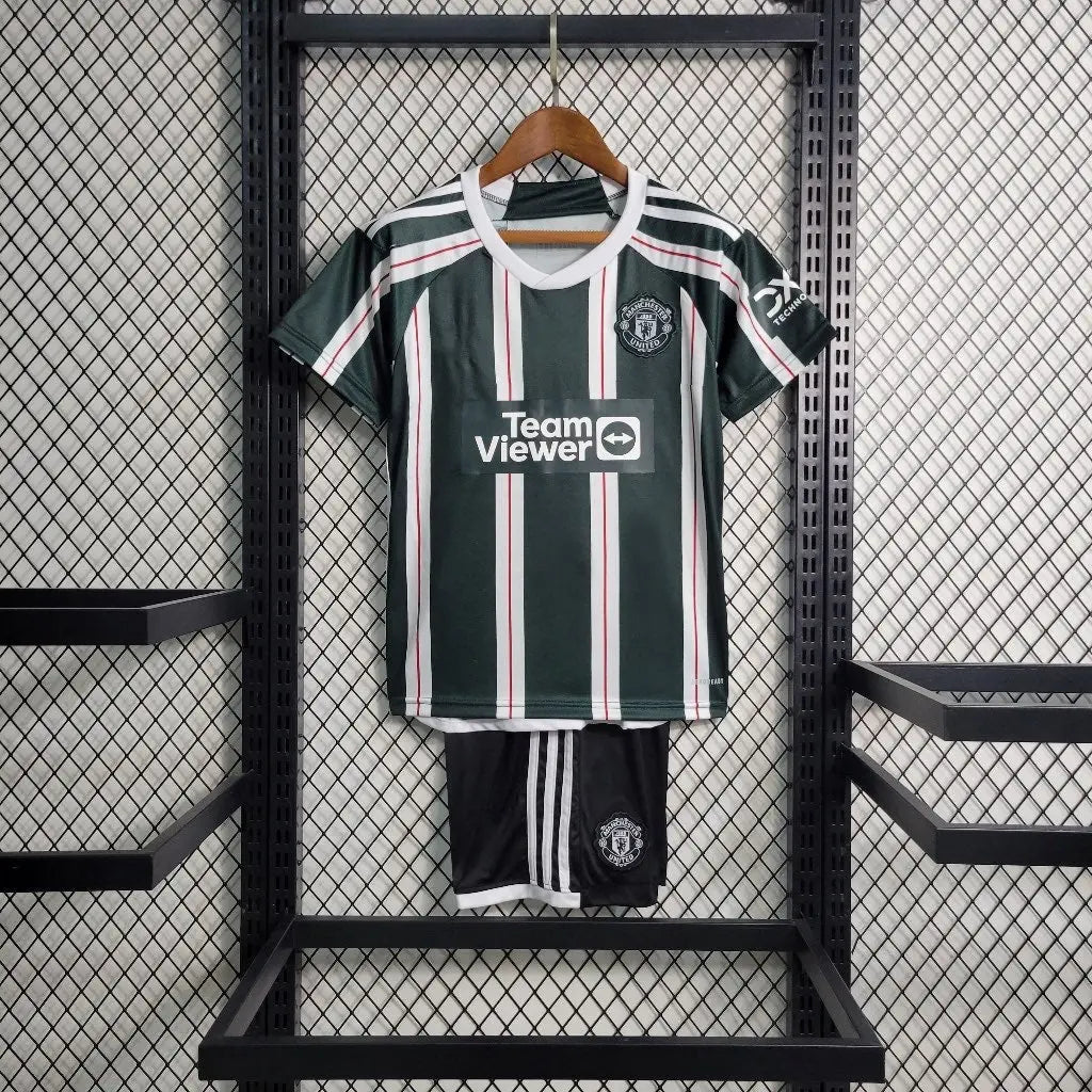 Manchester United maillot Extérieur ensemble Enfant 2023 2024 L'Univers Du Maillot