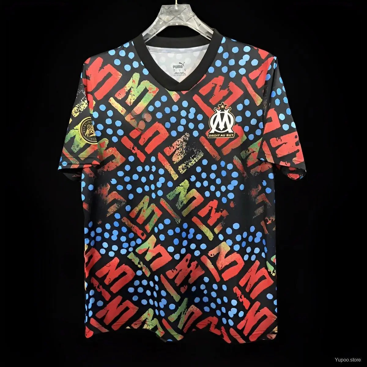 Maillot 24/25 Olympique Marseille Africa Noir L'Univers Du Maillot