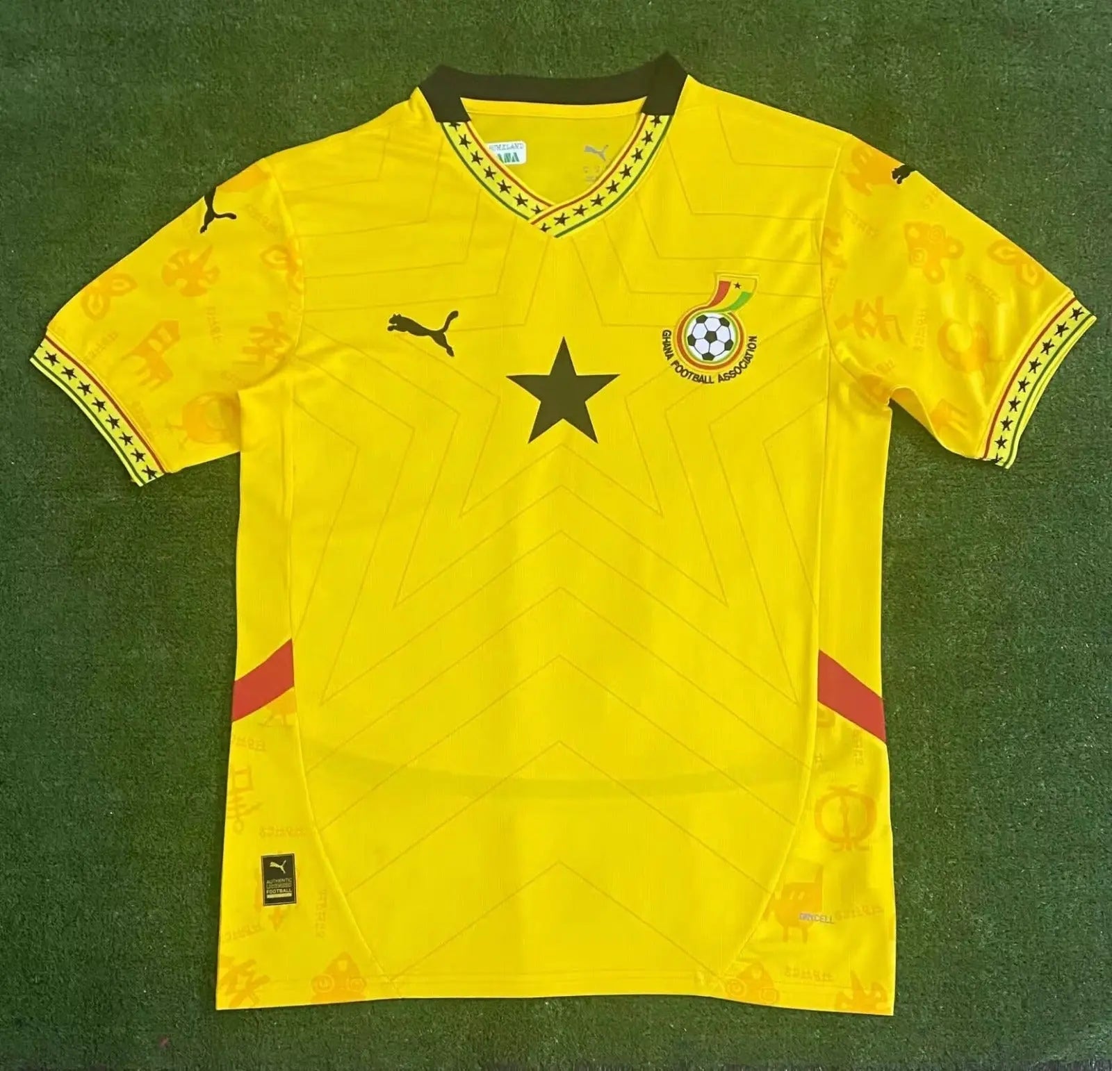 Maillot 24/25 Ghana Jaune Spécial L'Univers Du Maillot