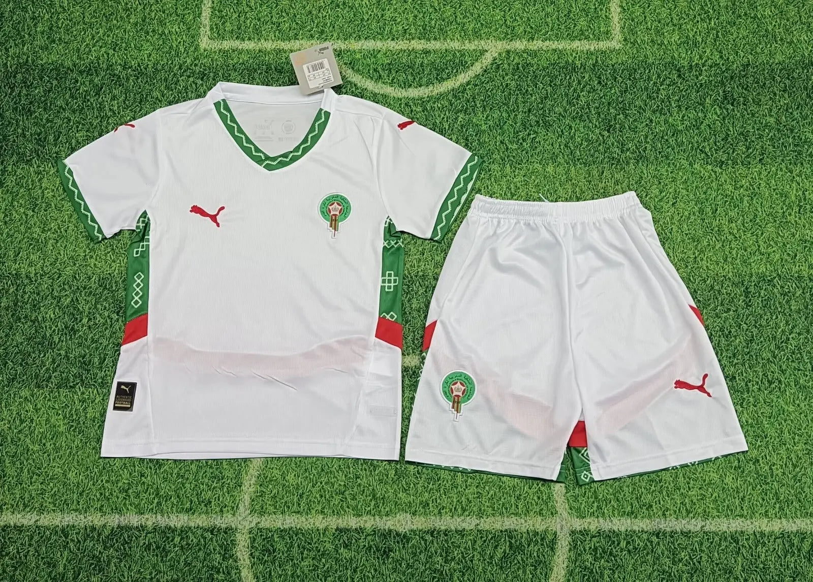 24/25 Ensemble Enfant Maroc Blanc L'Univers Du Maillot