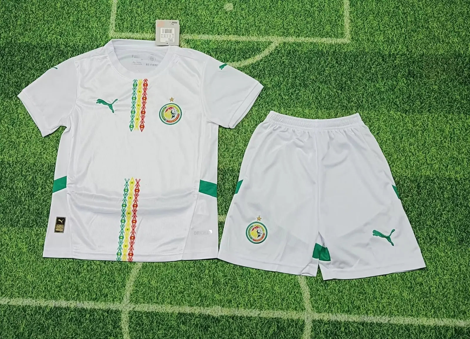 24/25 Ensemble Enfant Sénégal Blanc L'Univers Du Maillot